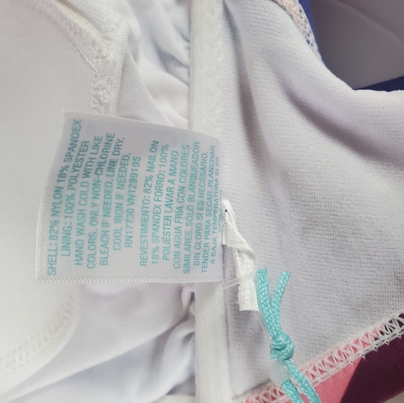 Women's Panorama Bandeau Bikini Top Kona Sol Multi Size D/DD NWT - Picture 5 of 5